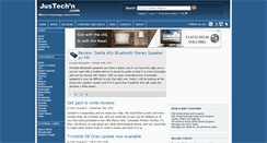 Desktop Screenshot of justechn.com